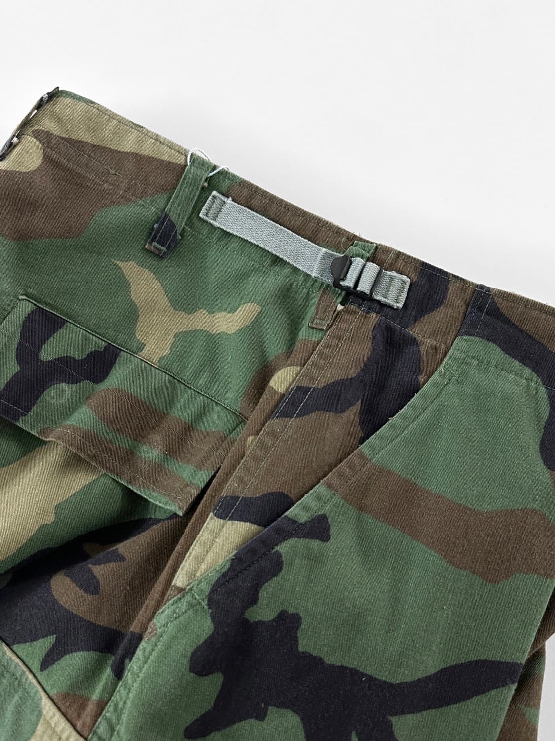 U.S. ARMY 우드랜드 카모 컷 오프 팬츠 상품이미지5