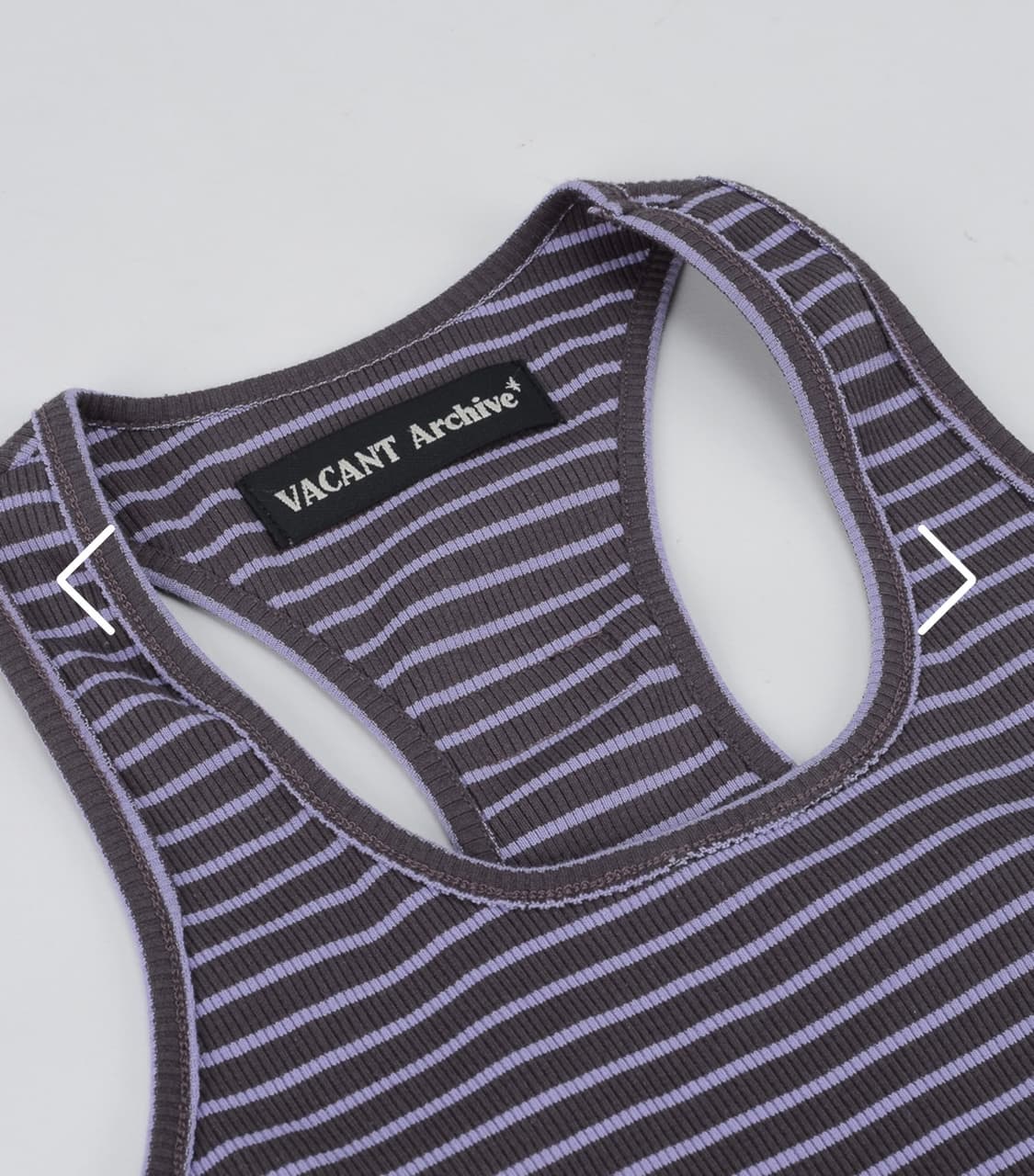 베이컨트 아카이브 maya stripe sleeveless top 상품이미지7