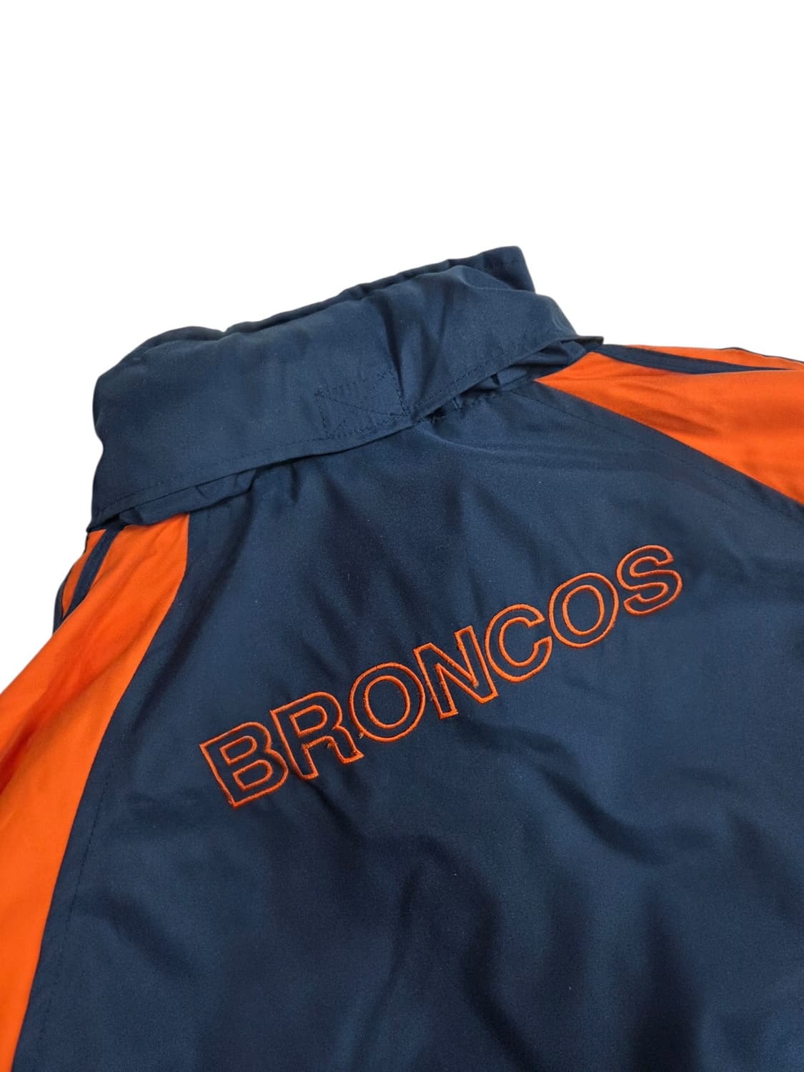 스타터 덴버 브롱코스 후드 바람막이 자켓 L 상품이미지4