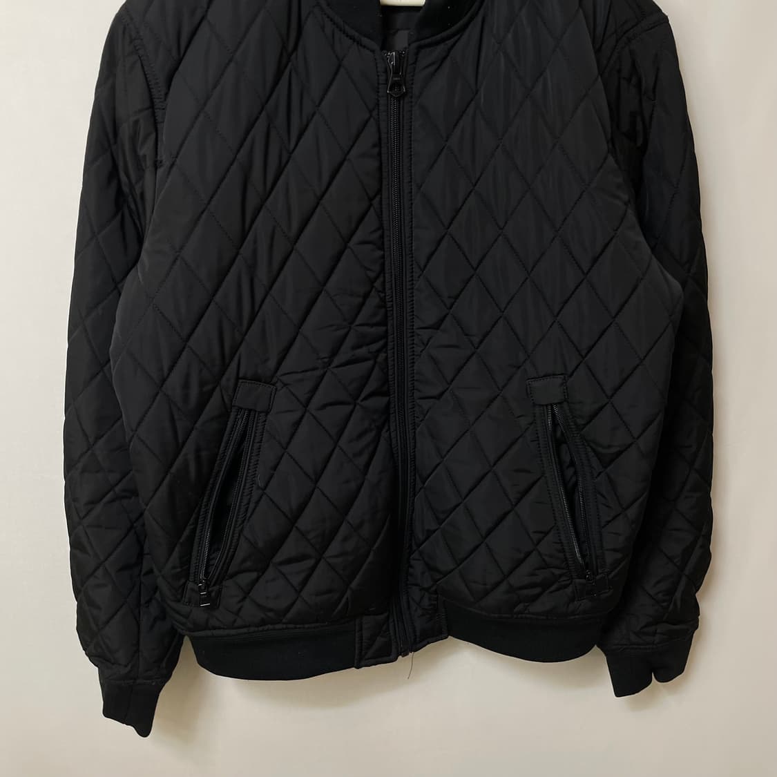 [ L ] 자라 남성 스탠다드 퀼팅 블루종 자켓 상품이미지3