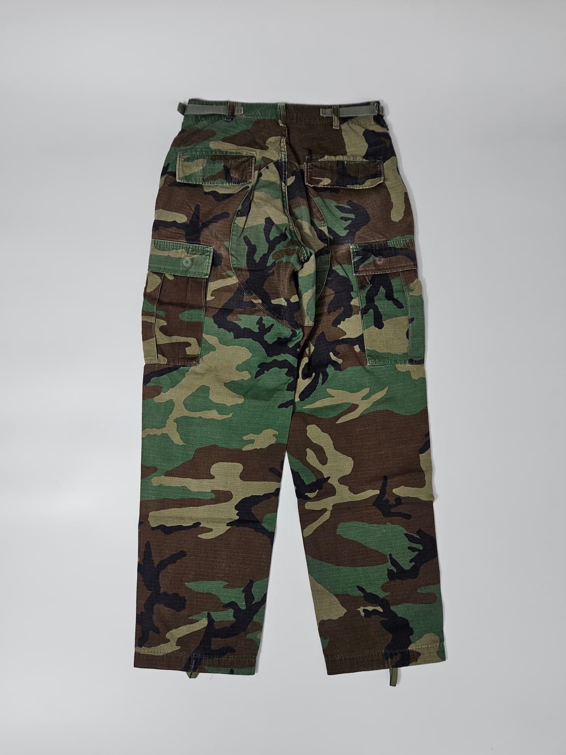 1990's 오리지널 우드랜드 BDU 팬츠 S-R 30 카모팬츠 상품이미지2