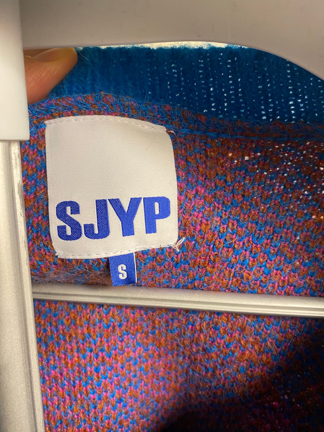 SJYP 언발란스 니트 가디건 S 상품이미지5