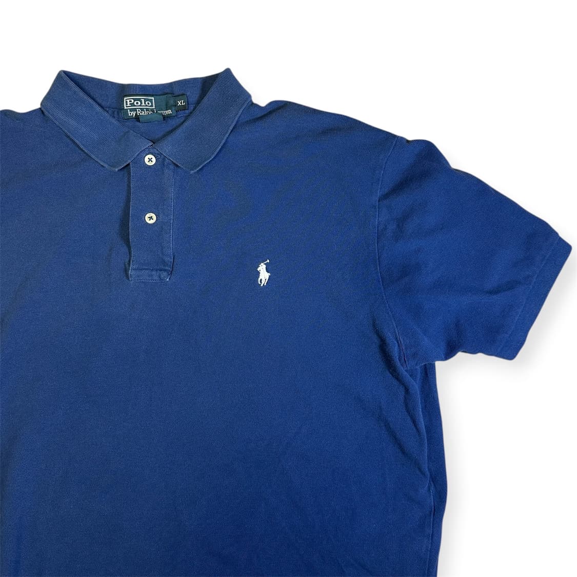 폴로 랄프 로렌 정품 반팔 카라티 네이비 XL 상품이미지3