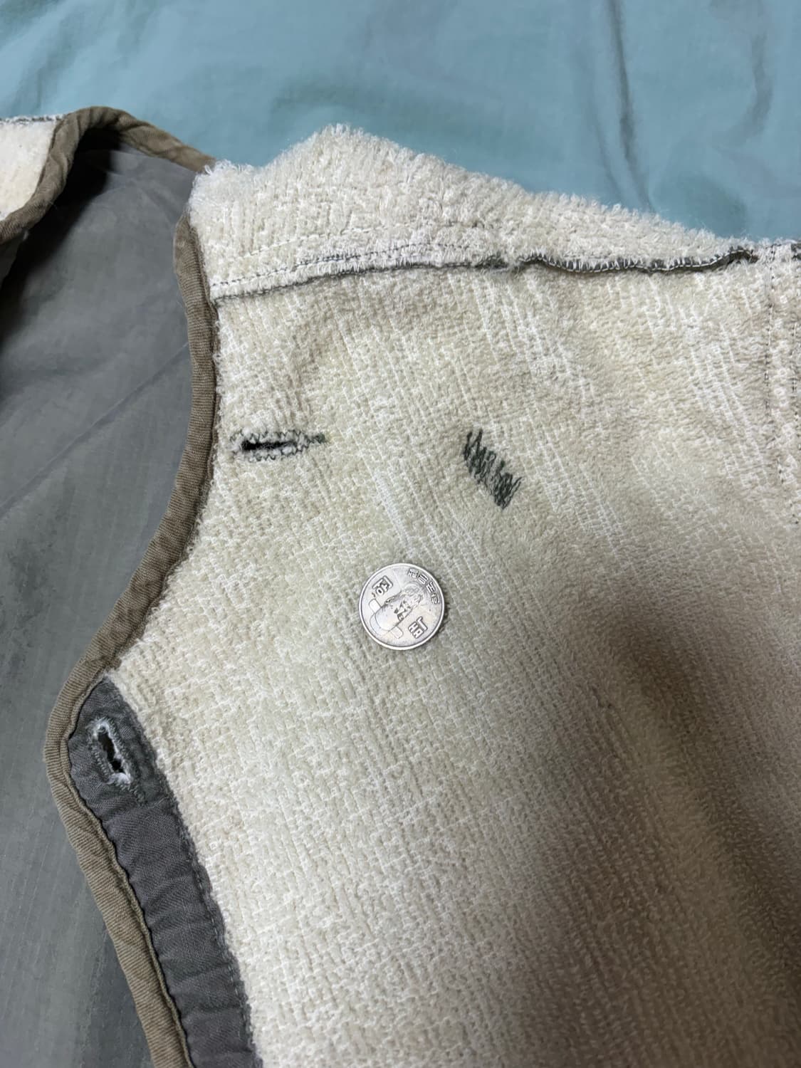 미군 오리지널 m51 피쉬테일 개파카 타월 내피 상품이미지3