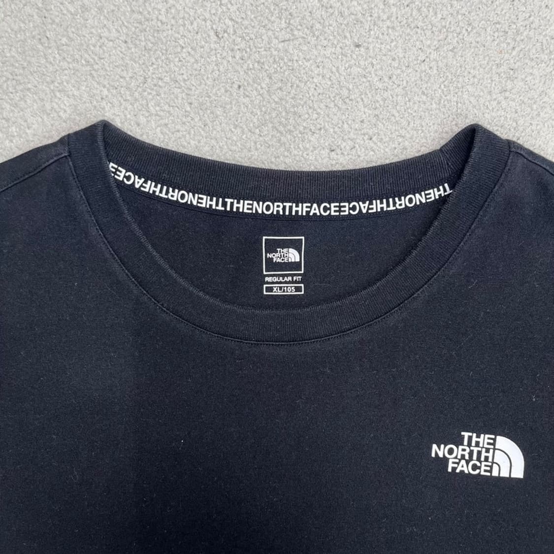 THE NORTH FACE 티셔츠 블랙 XL 상품이미지2