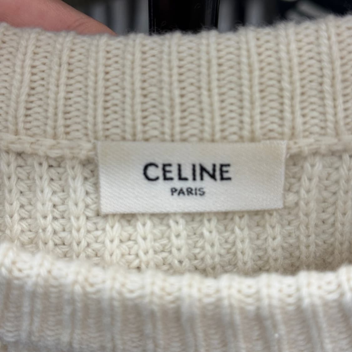 [리오브전포점] 셀린느 리브드 울 니트  상품이미지3