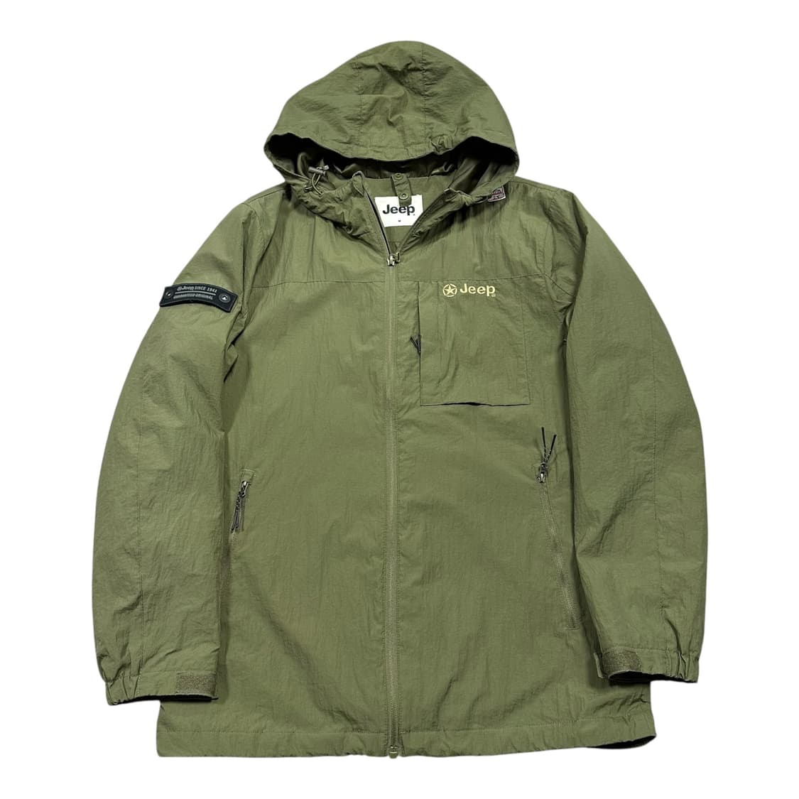 ✨ (바배) 지프 올리브그린 카키 바람막이 상품이미지1