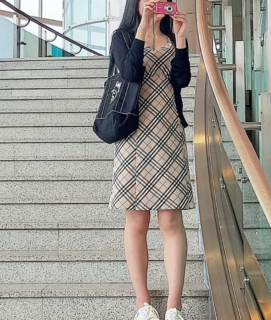 버버리 블루라벨 체크노바 원피스 상품이미지8