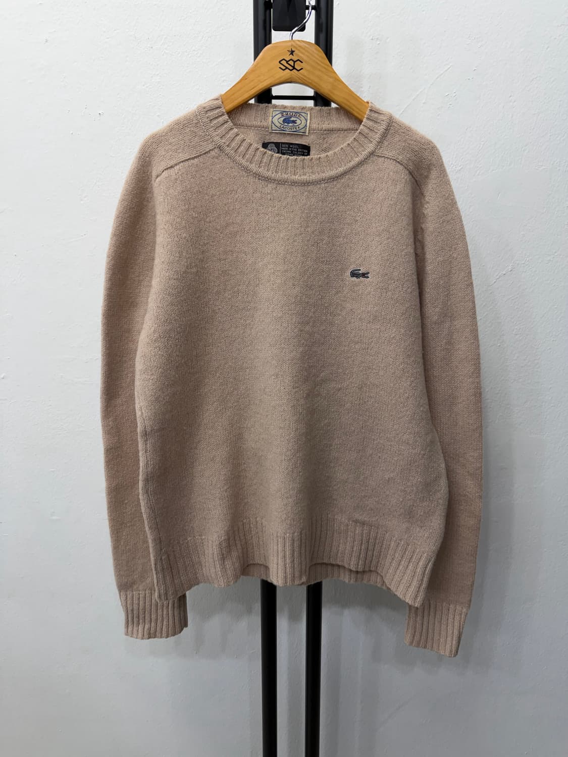 정품) 라코스테 IZOD 80s 여성 울 니트 XL 상품이미지1