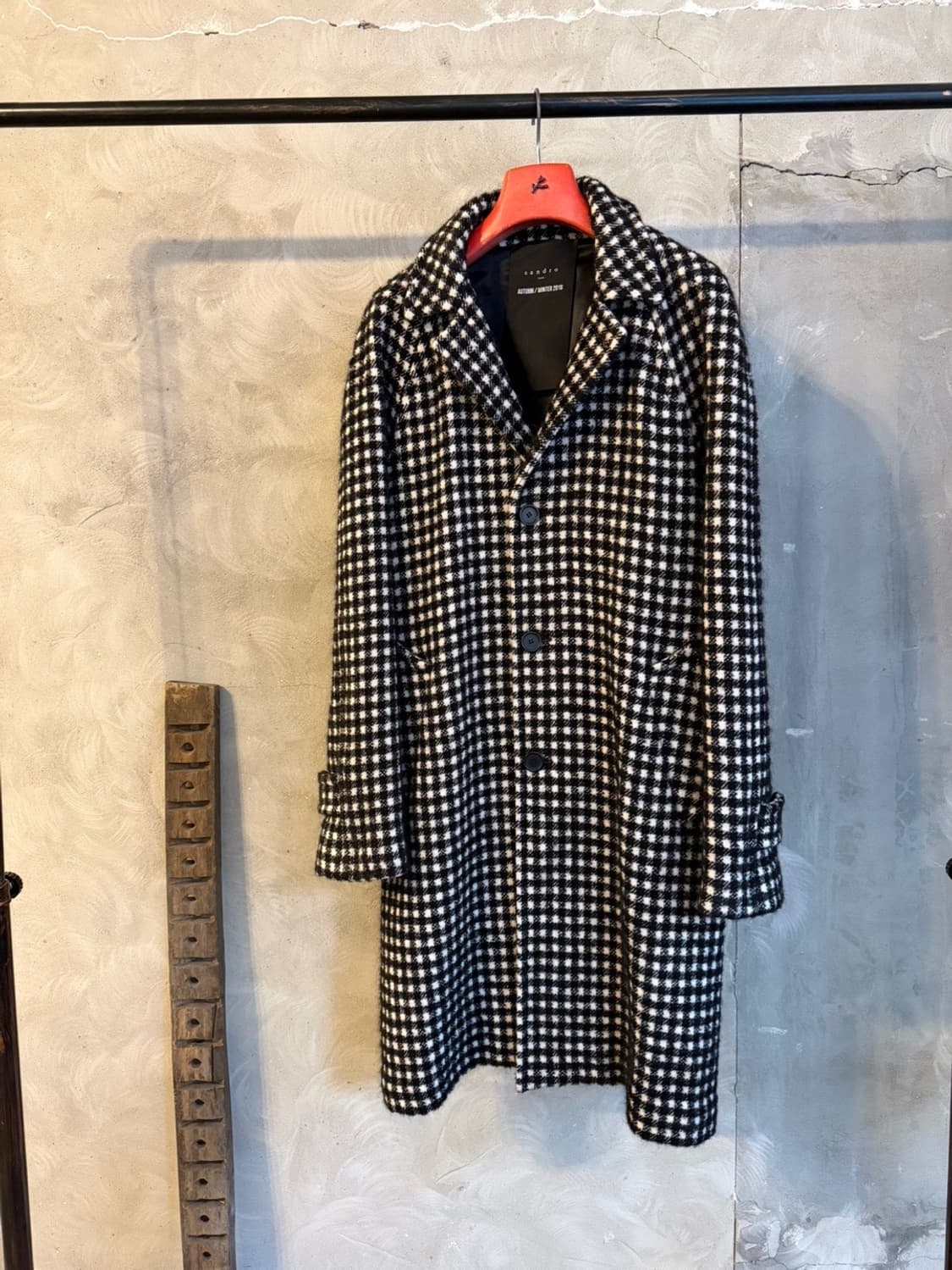 산드로 트위드 코트 100 상품이미지1