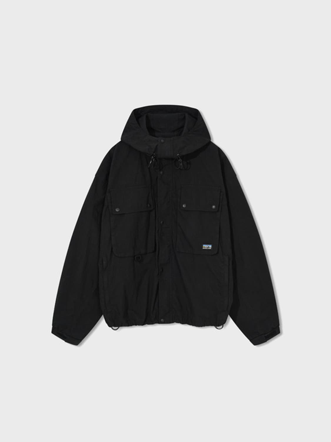 [구매글]Explorer Pocket Hooded Jacket 블랙 상품이미지1