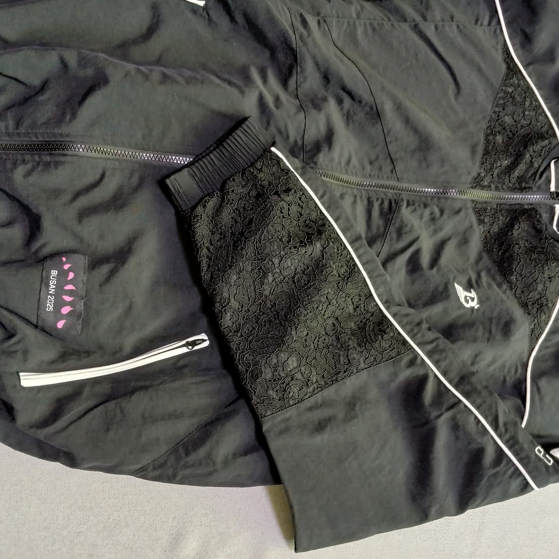 BUSAN 부산전국체전 우븐 바람막이 유니폼 자켓 근무복 상품이미지6