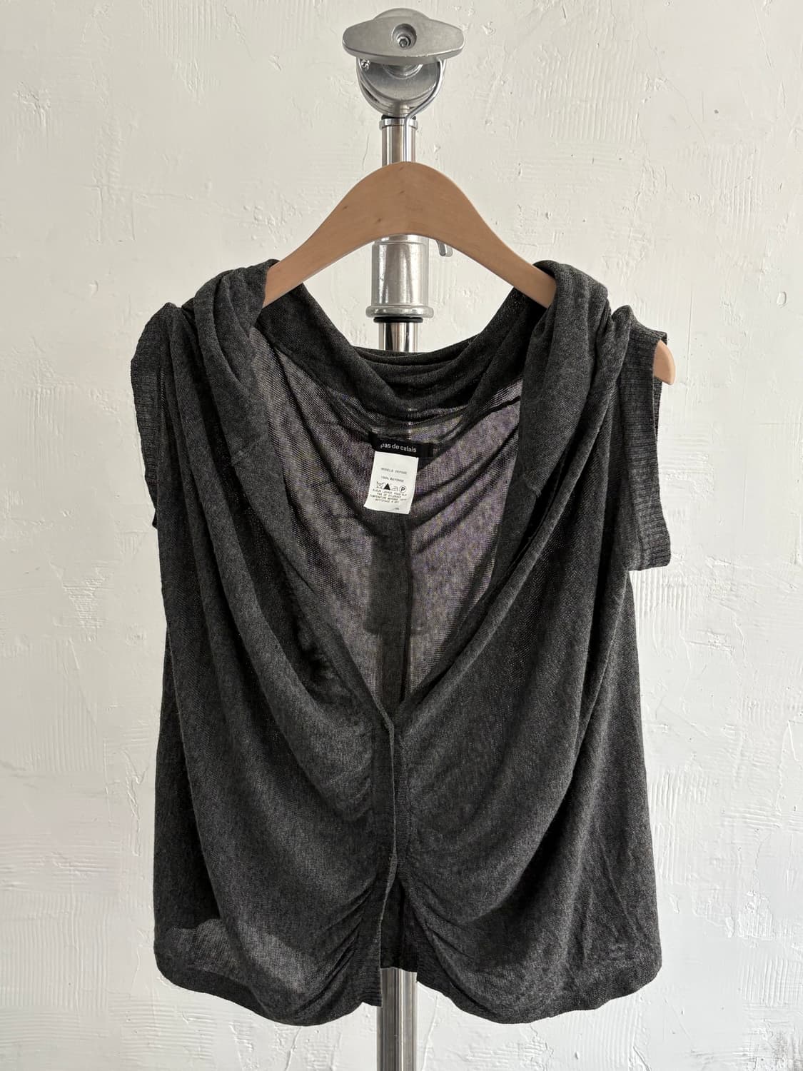 Pas de Calais 파드칼레 레이온 반팔 나시 상품이미지1