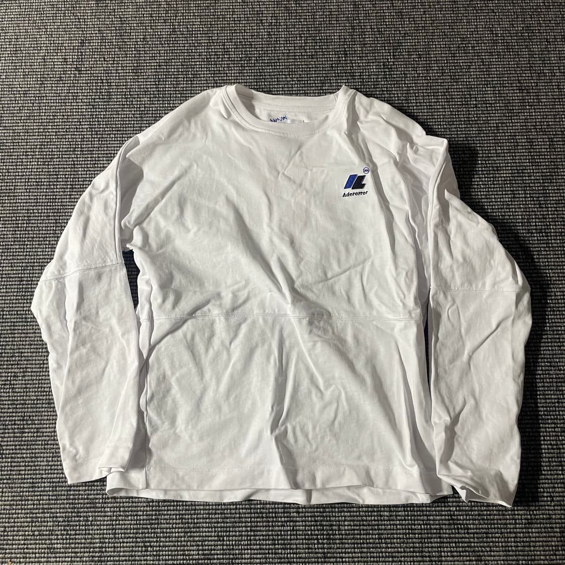 자라 x 아더에러 프리미엄 코튼 롱슬리브 티셔츠 화이트(s-m) 상품이미지1