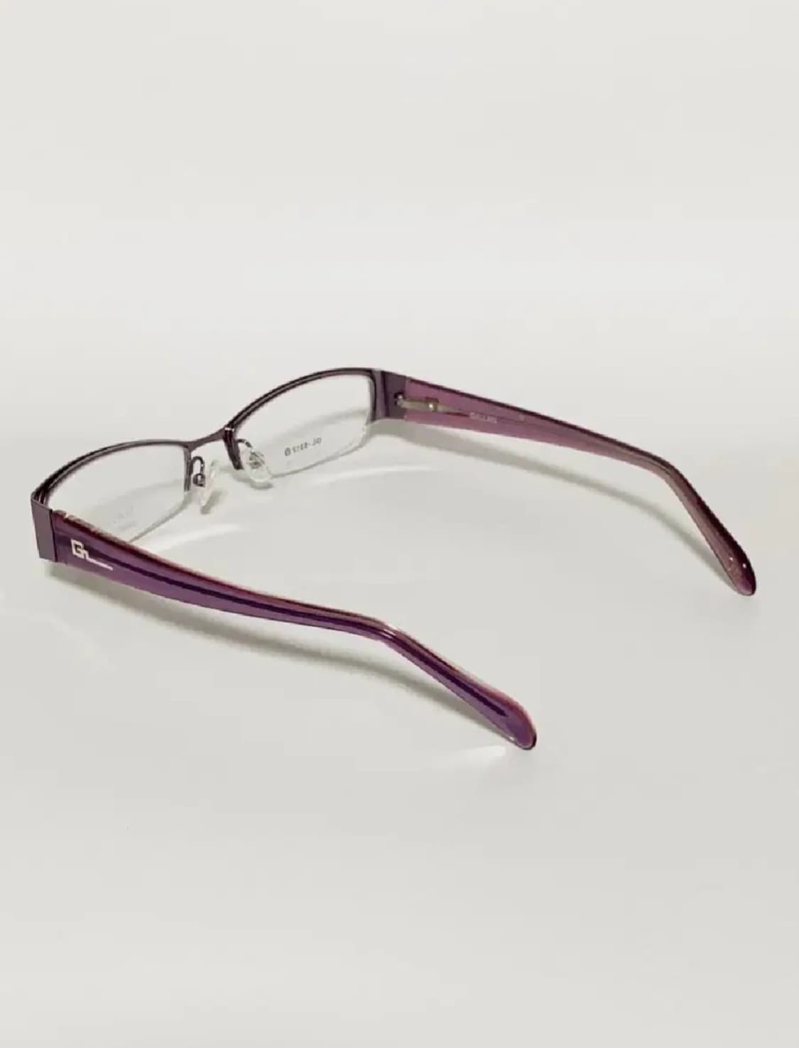 데드스탁 반무테 퍼플 템플 포인트 안경테 361 상품이미지5