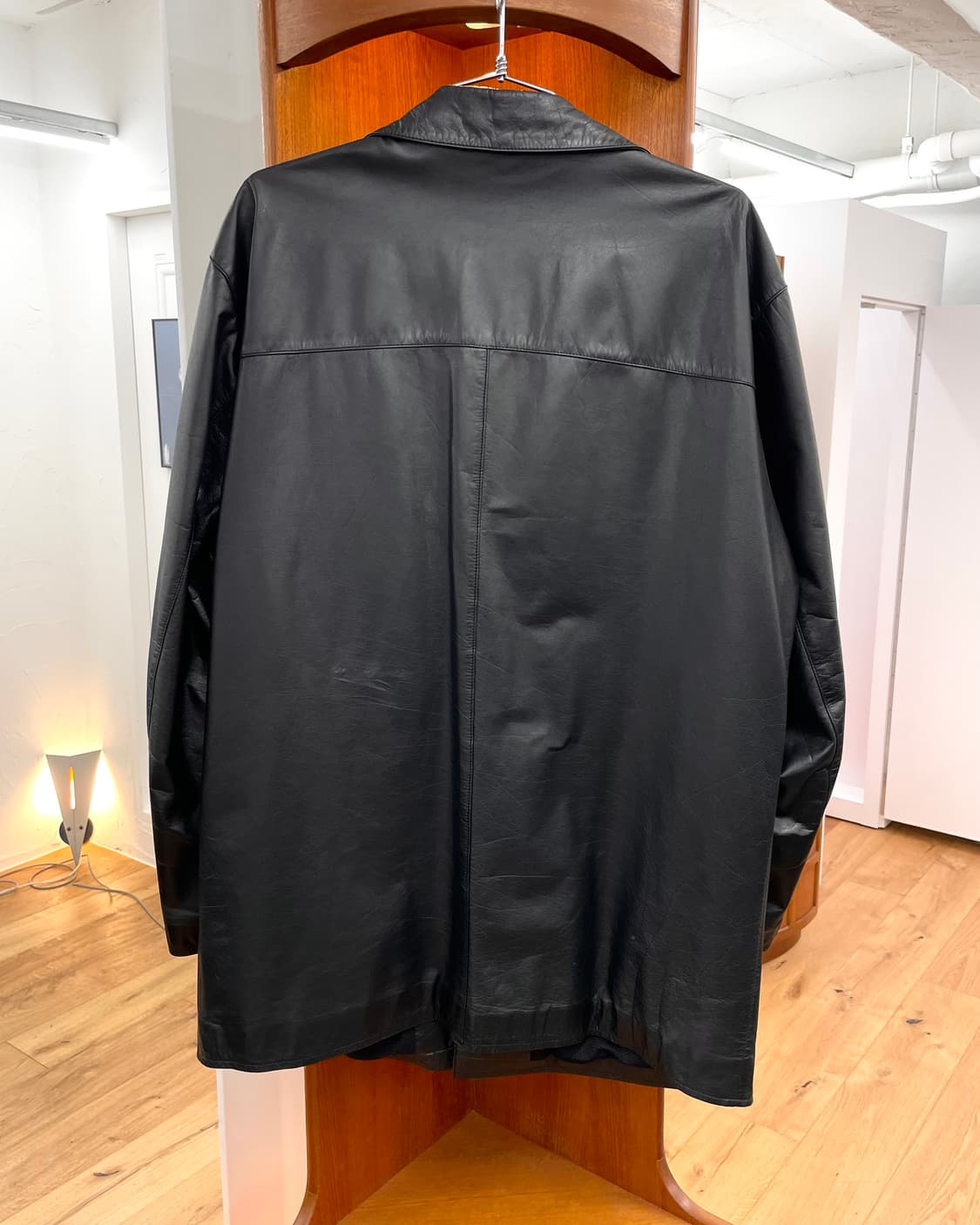 [52] 지안프랑코페레 레더 카 코트 상품이미지3