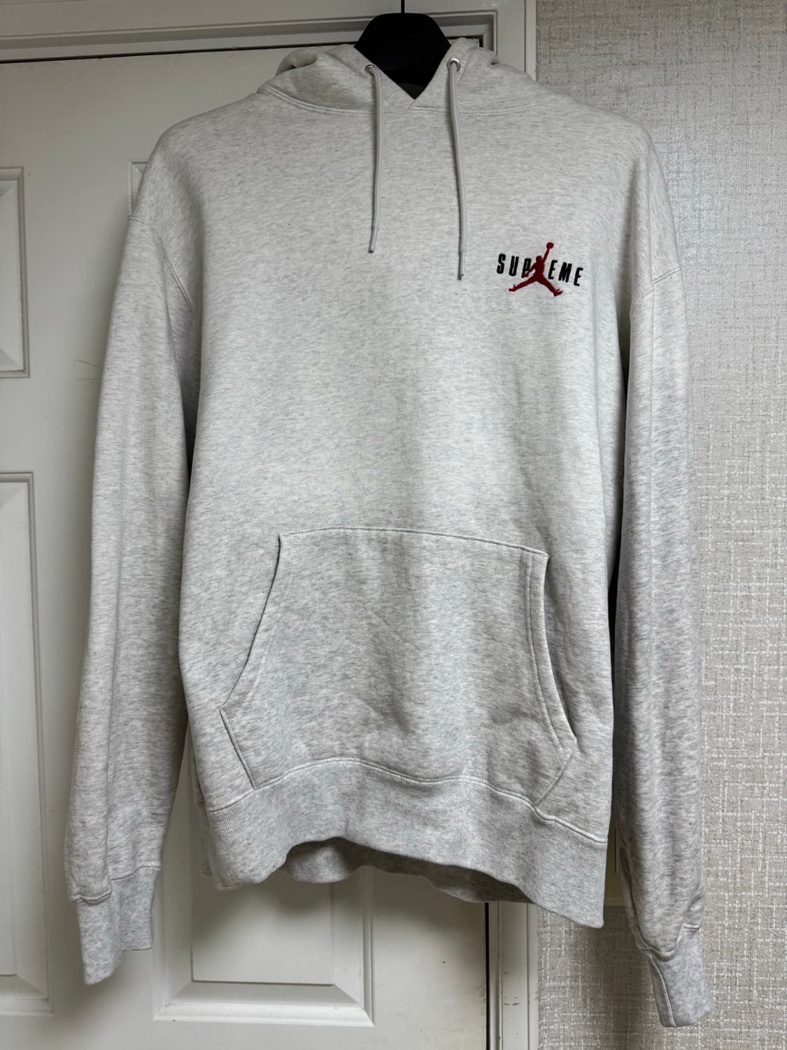 [M] 슈프림 조던 후드 애쉬 그레이 상품이미지1