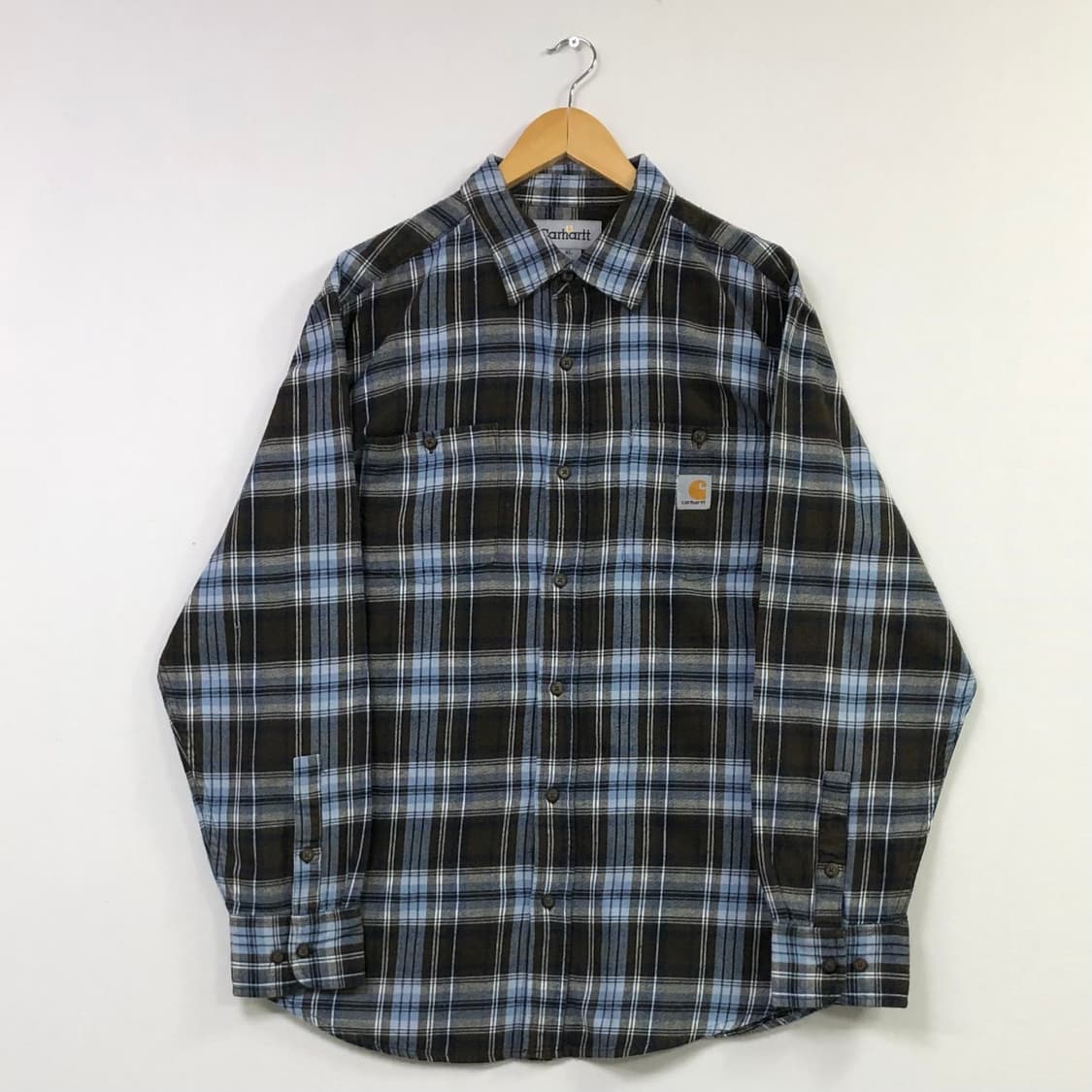 XL 칼하트 체크 남방 상품이미지2