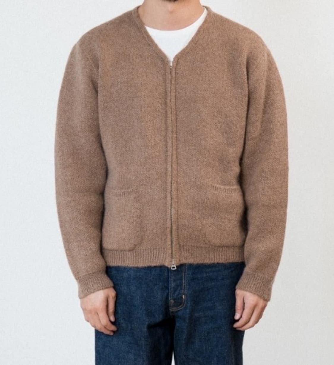 우드비 모헤어 가디건 (카멜) 상품이미지5