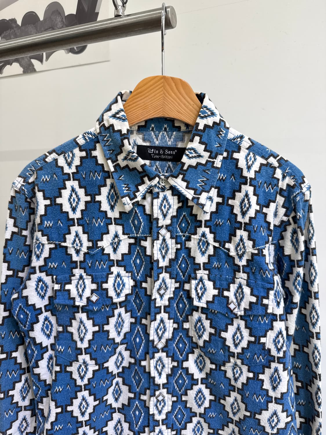 WIN & SON (Made in Japan) 웨스턴 셔츠 상품이미지2