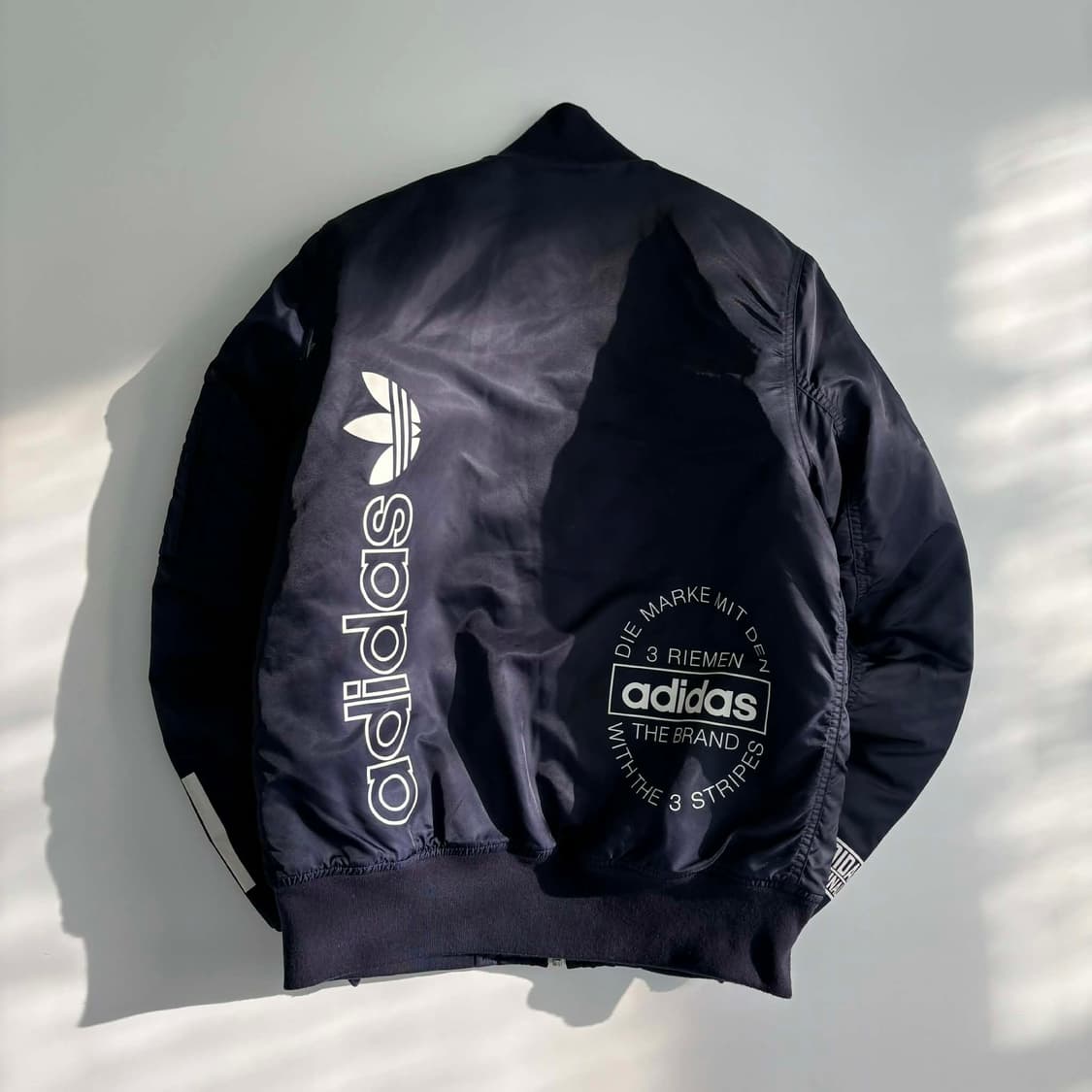 아디다스 오리지널 ma-1 바시티 자켓 봄버 점퍼(90) 상품이미지3