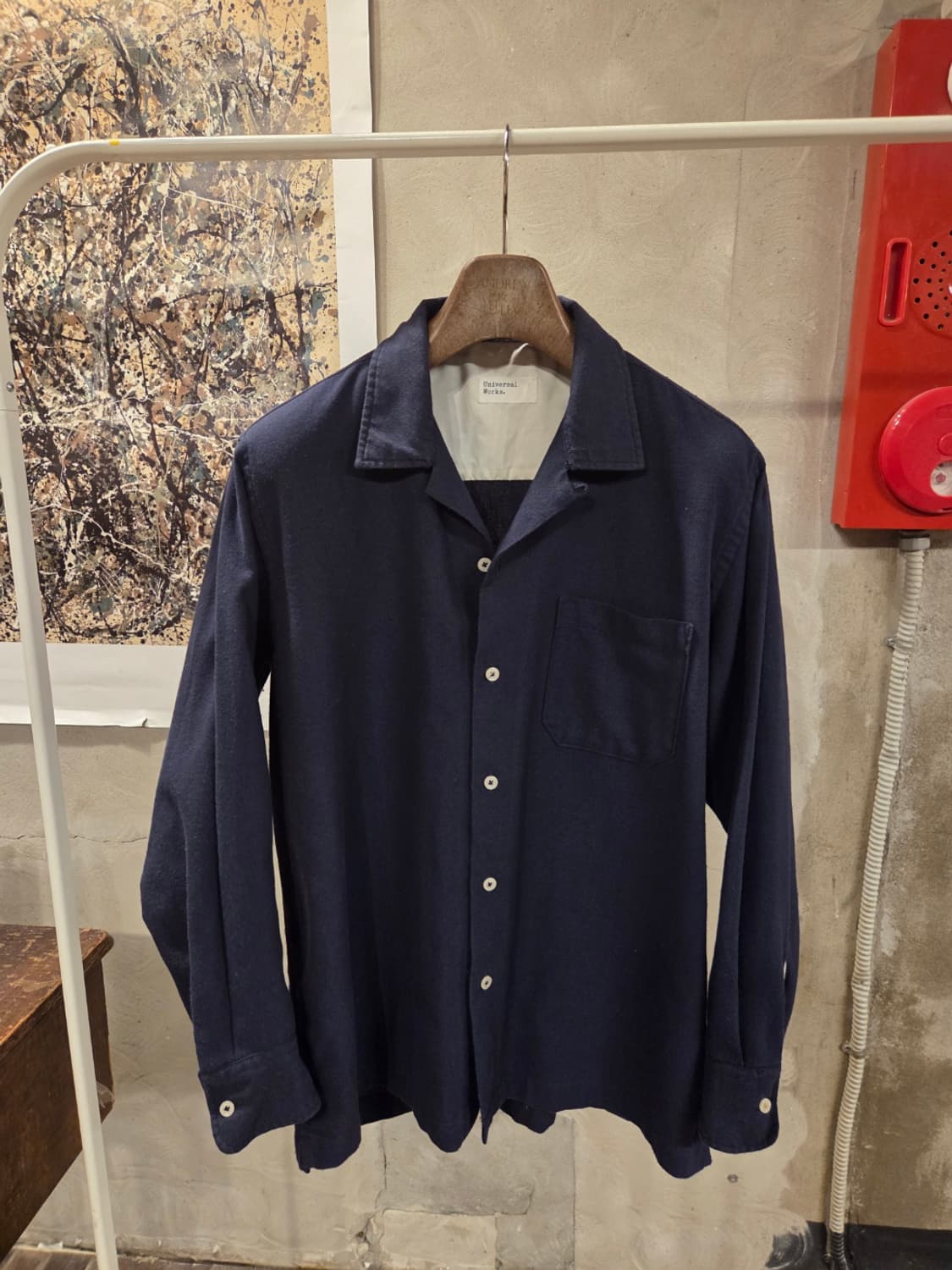 유니버셜 웍스 오픈칼라넥 셔츠  상품이미지6