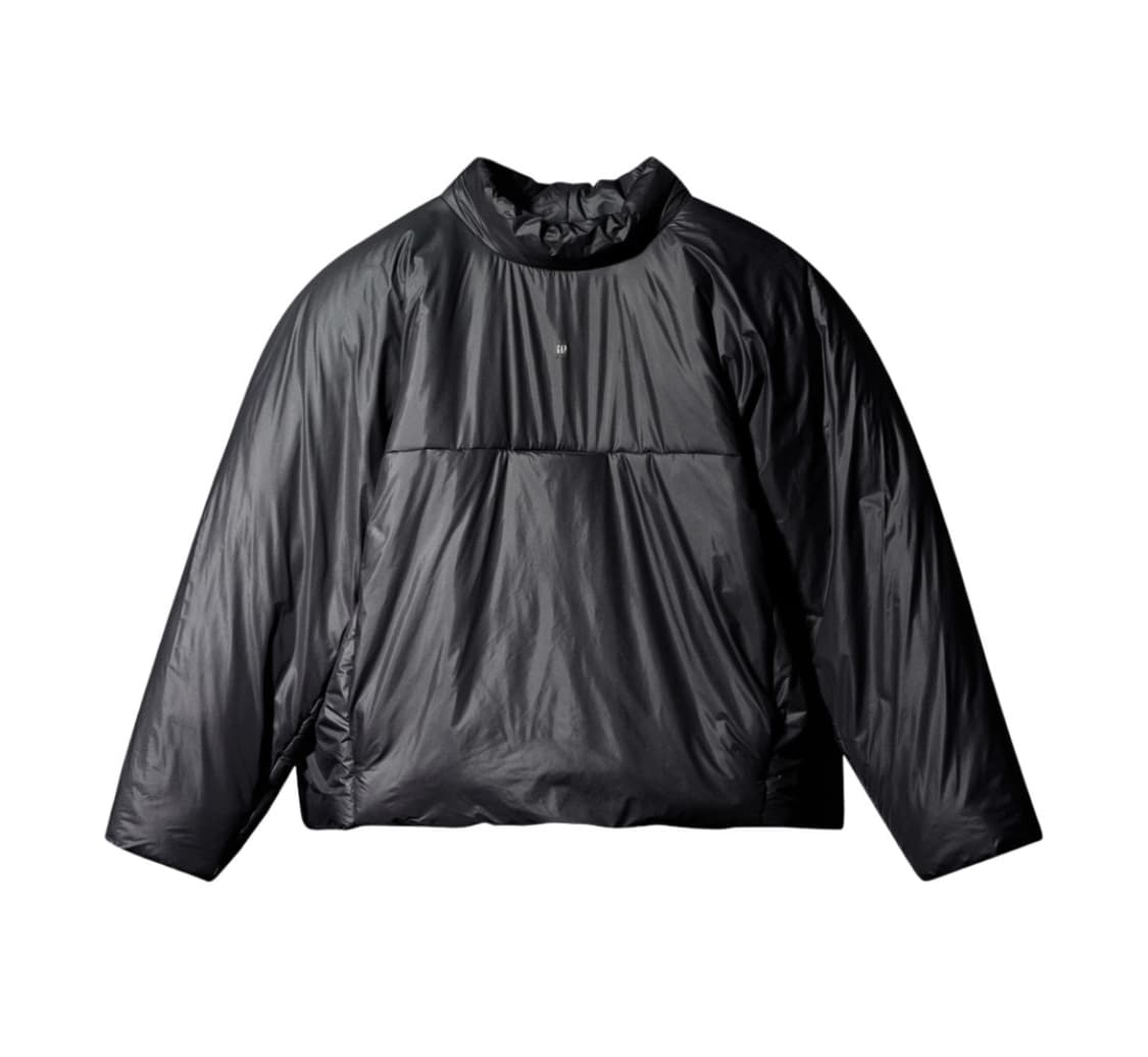 이지갭 모크넥 풀오버 블랙s 상품이미지1