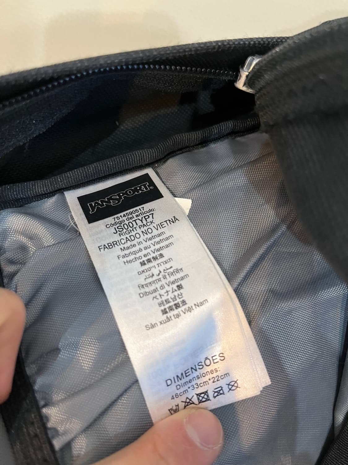 잔스포츠 스웨이드 백팩 상품이미지6