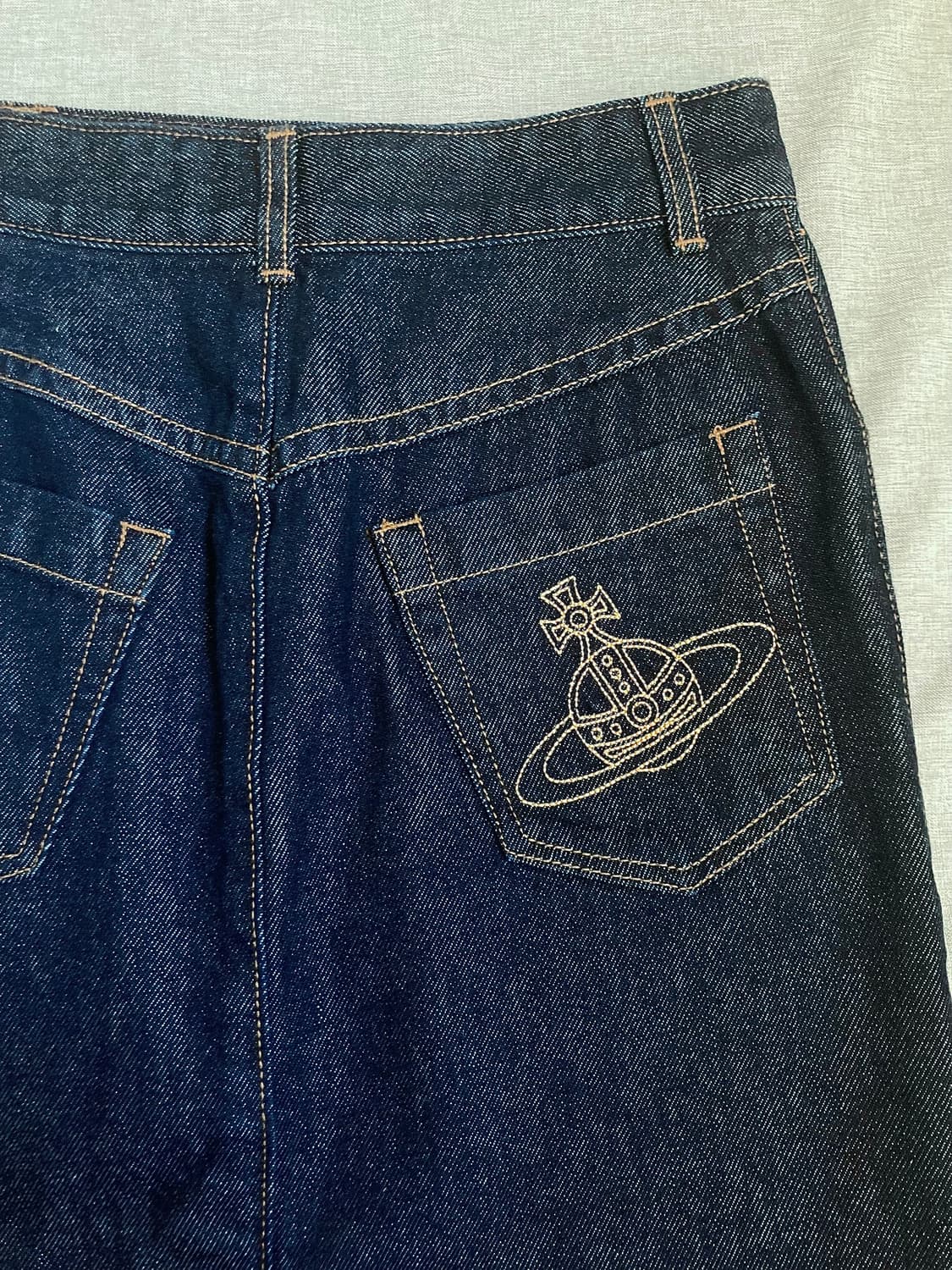 Vivienne Westwood 비비안 웨스트우드 데님 롱 스커트 상품이미지2