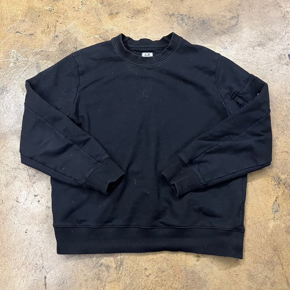 [정품] C.P. 컴퍼니 블랙 맨투맨 티셔츠 b15 상품이미지2