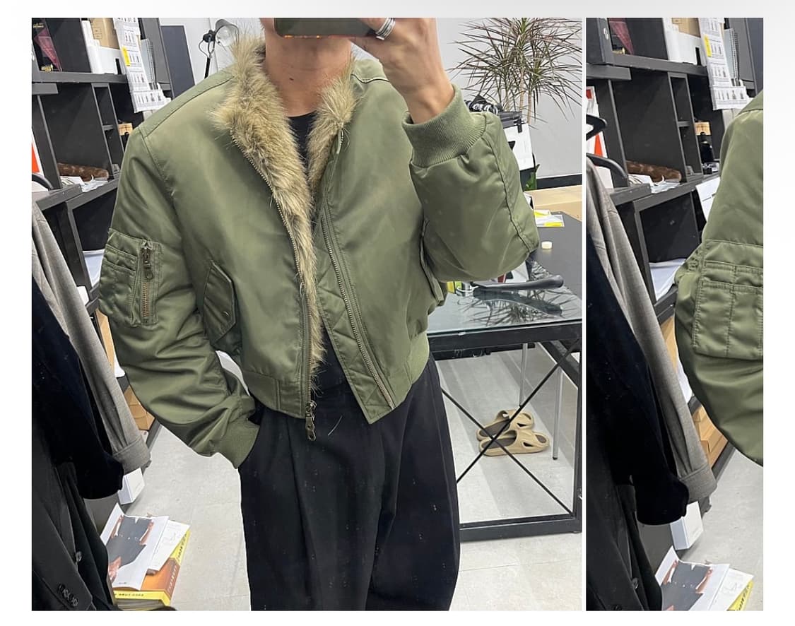 [새상품] 노이어 퍼 ma-1 판매합니다 상품이미지1