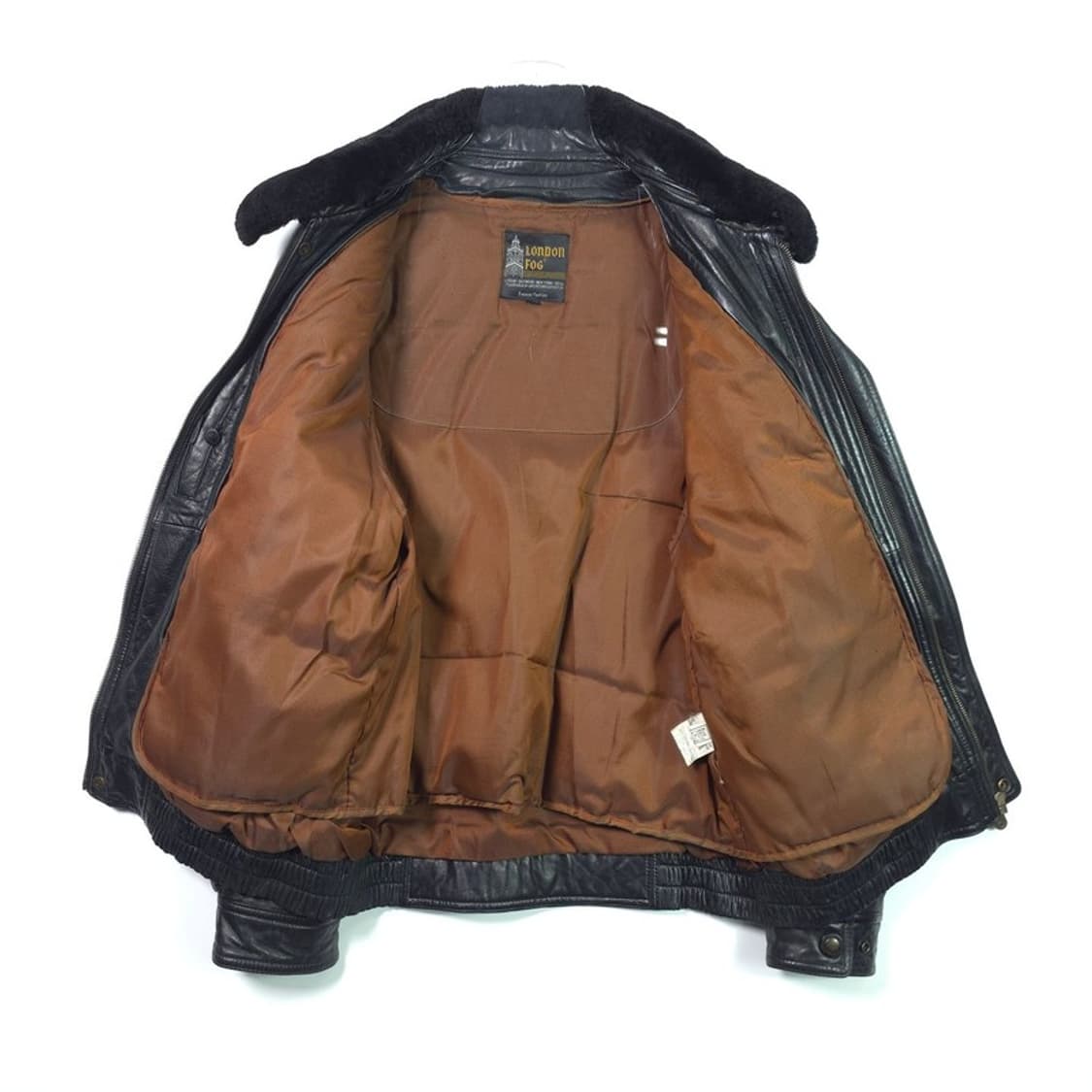 LONDON FOG 빈티지 양가죽 퍼카라 점퍼 L 상품이미지5