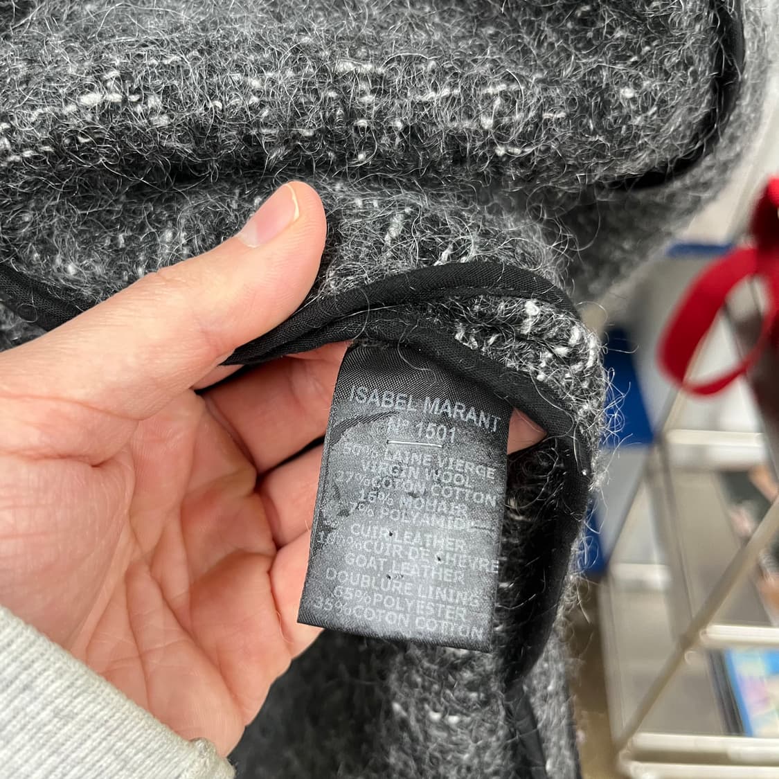 이자벨마랑 우먼 모헤어 코트 36 상품이미지4