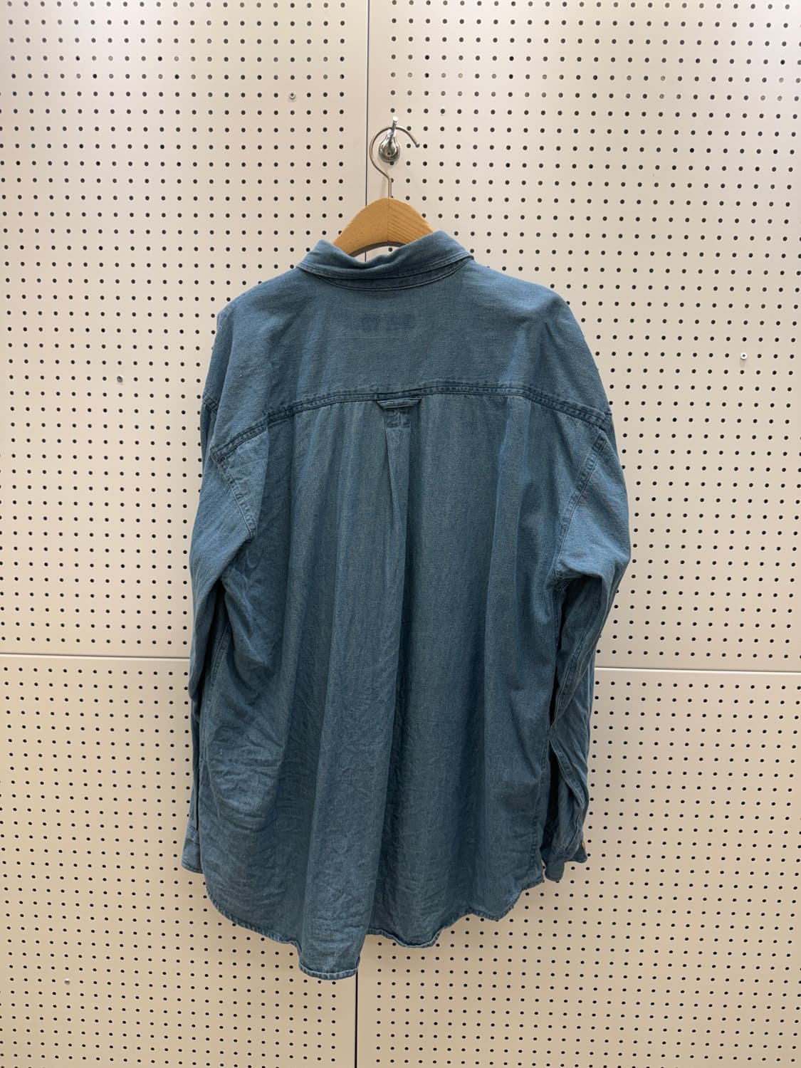 칼하트 데님 투포켓 셔츠 U877 상품이미지3