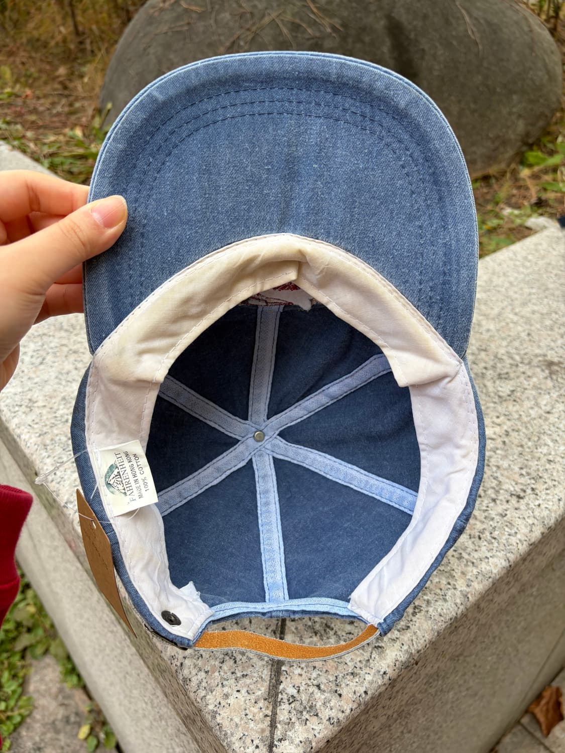 Vtg 빈티지 USA 페이딩 볼캡 상품이미지4