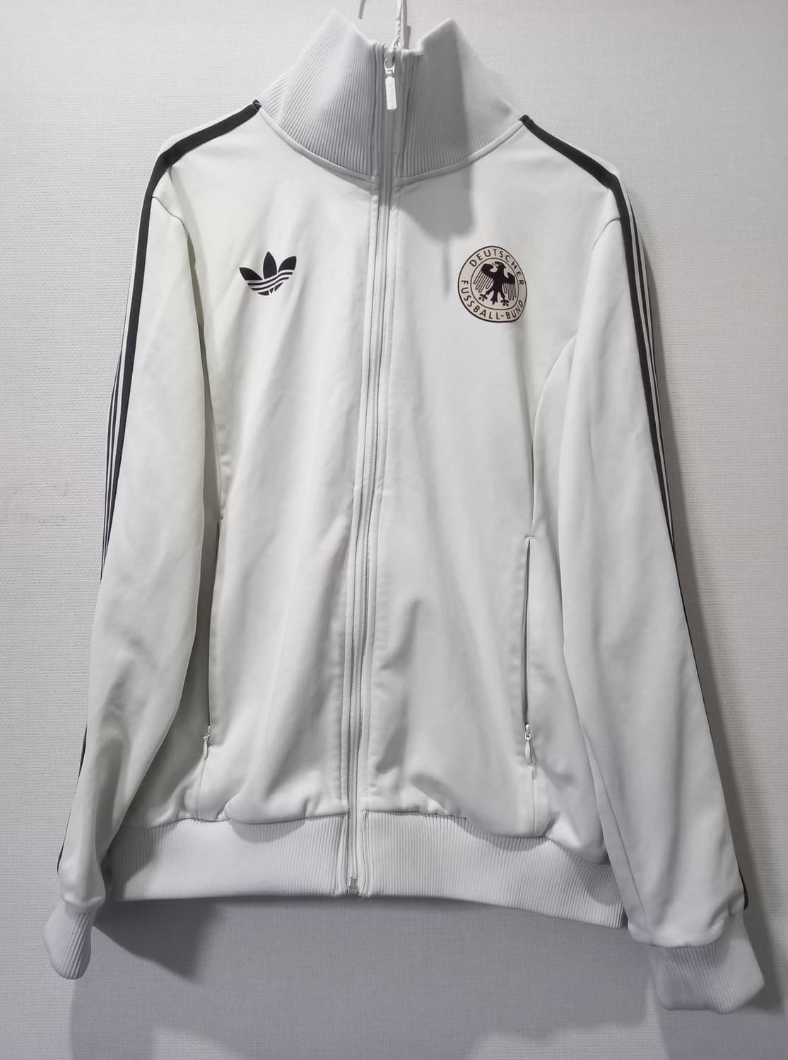 아디다스 희귀 베켄바우어 독일 흰검 화이트 트랙탑 저지 져지집업 100 상품이미지1