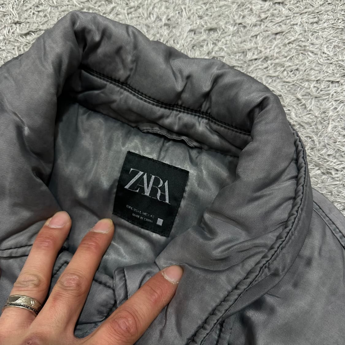 [100] 자라 워싱항공점퍼 상품이미지3