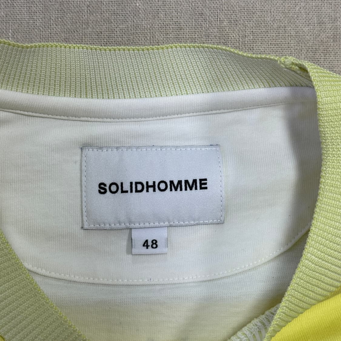 솔리드옴므 배색 그라데이션 롱슬리브 48  상품이미지6