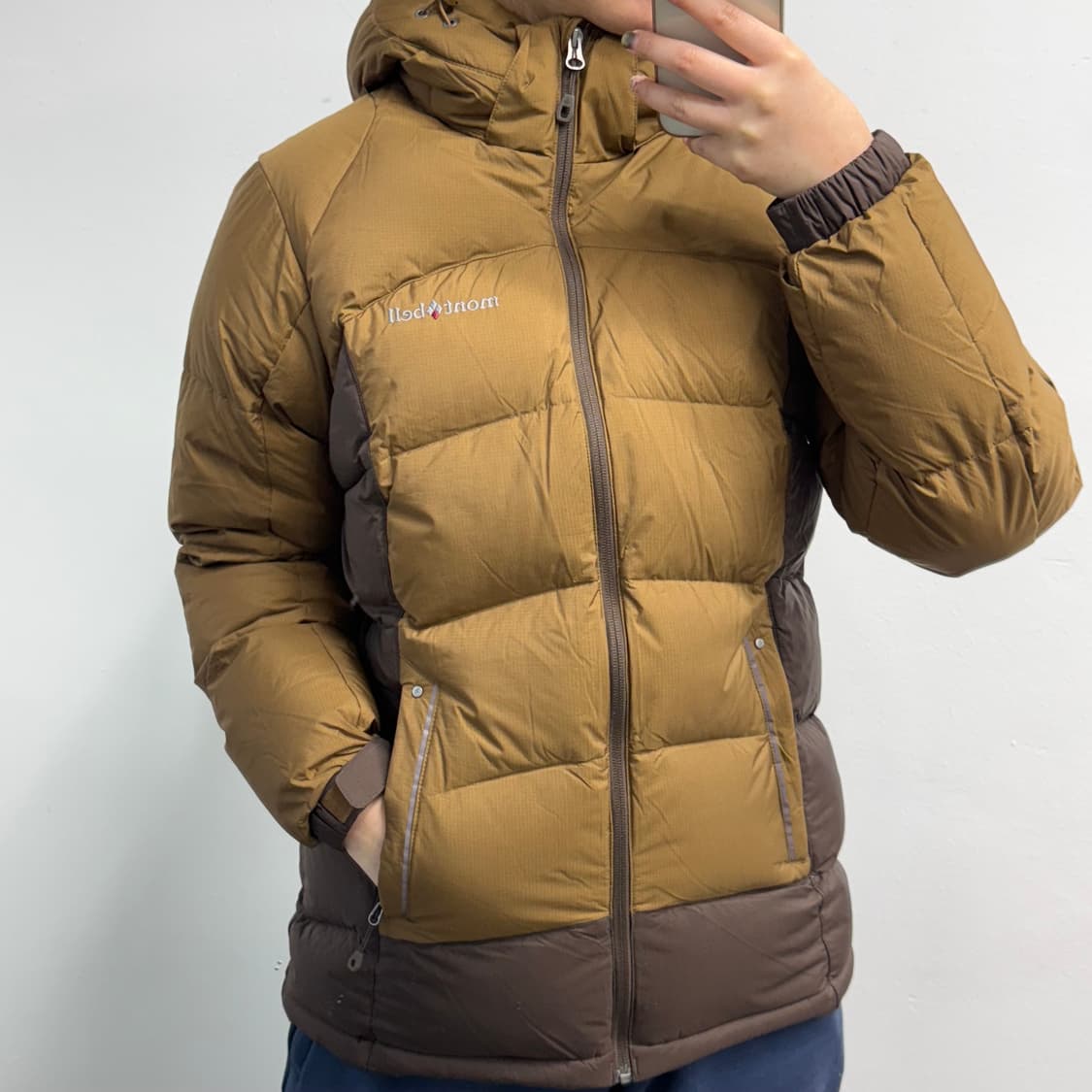 [L] 몽벨 헤비 구스다운 패딩 상품이미지2