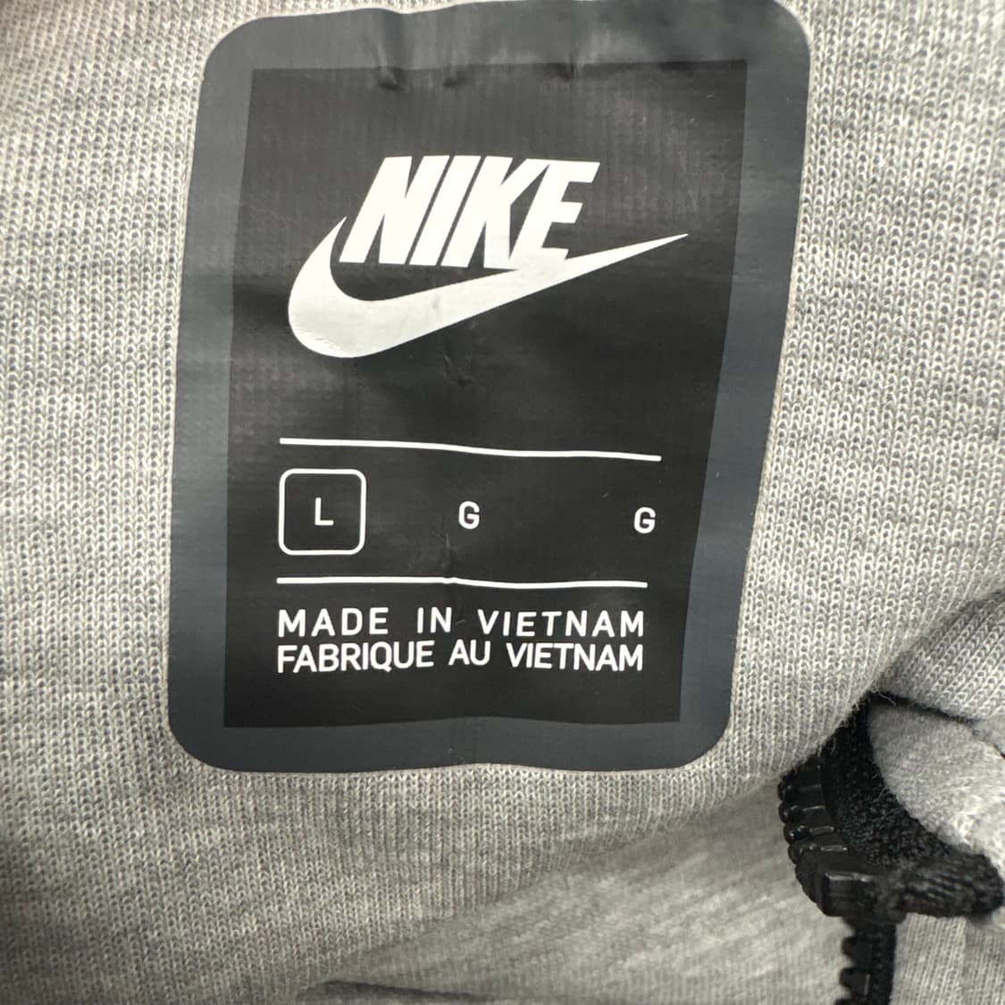 [정품/100,L] 나이키 테크팩 후드 집업 그레이 b8 상품이미지5