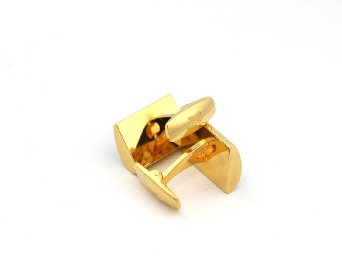 입생로랑 A+등급 5.8cm Y모티브 남자 명품 넥타이핀 커프스 세트 상품이미지4