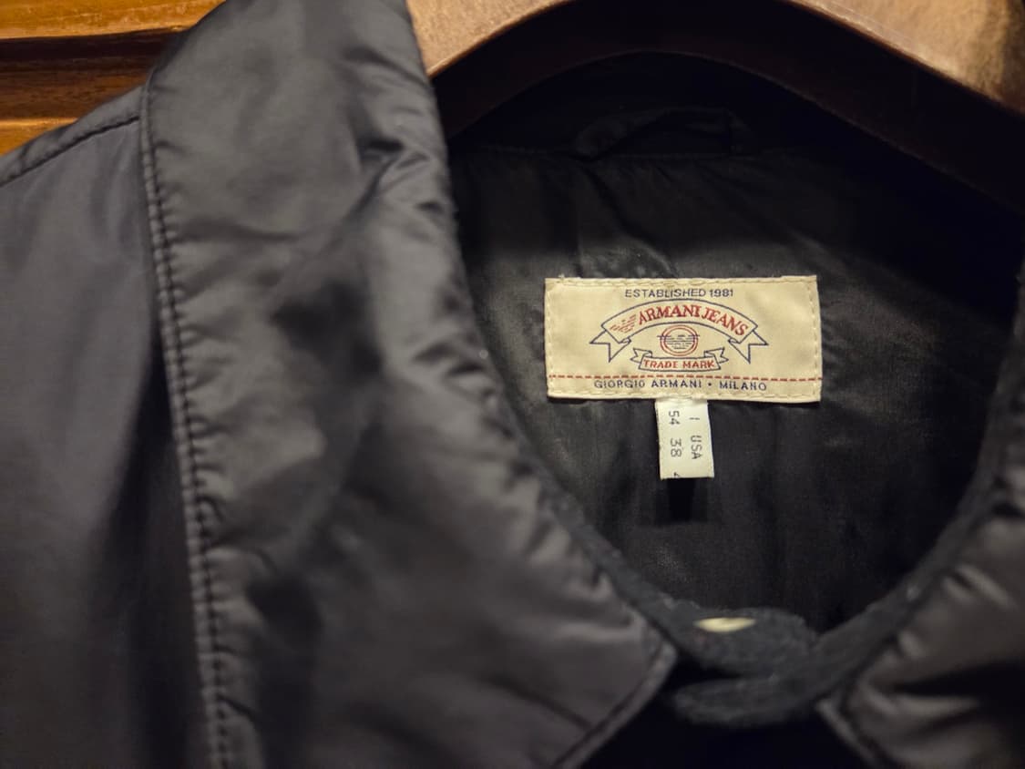 90'S 아르마니 구스다운자켓 상품이미지3
