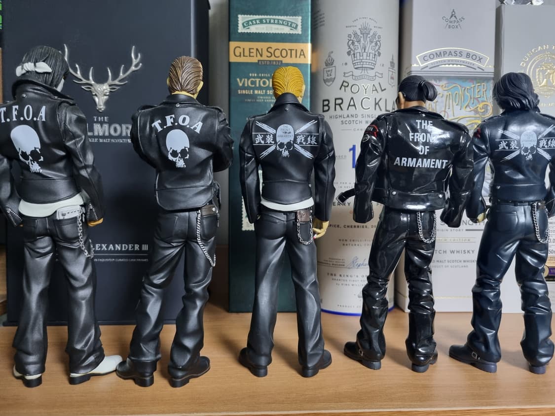 크로우즈 워스트 무장전선 피규어 9P 상품이미지2