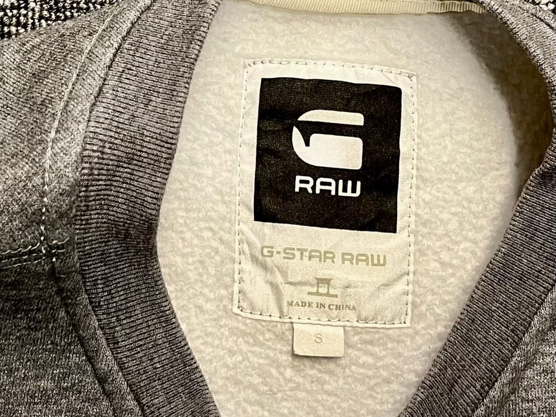 [95] G-STAR RAW 지스타 로우 그레이 맨투맨 S  상품이미지4