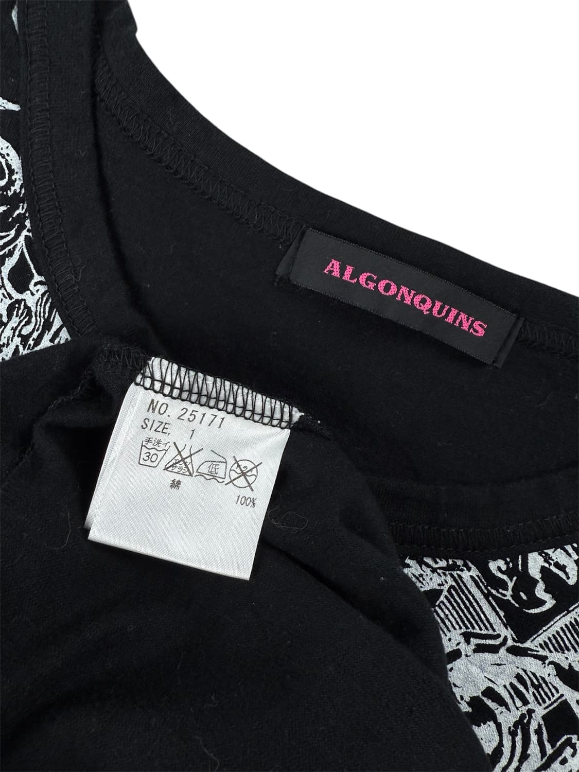 algonquins 고딕 티셔츠 상품이미지6