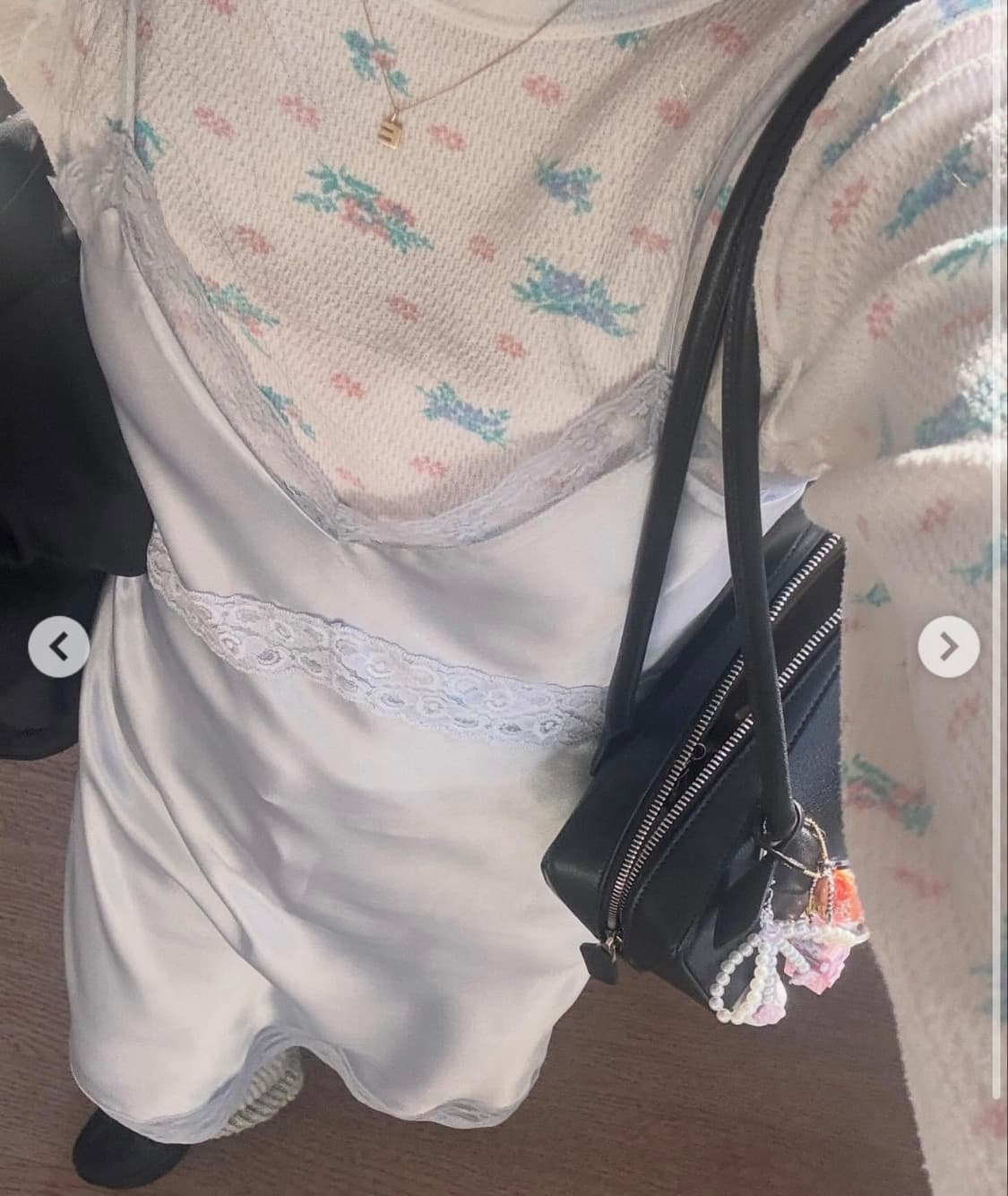 빈티지 써멀 플로럴 티셔츠 (오눅) 상품이미지2