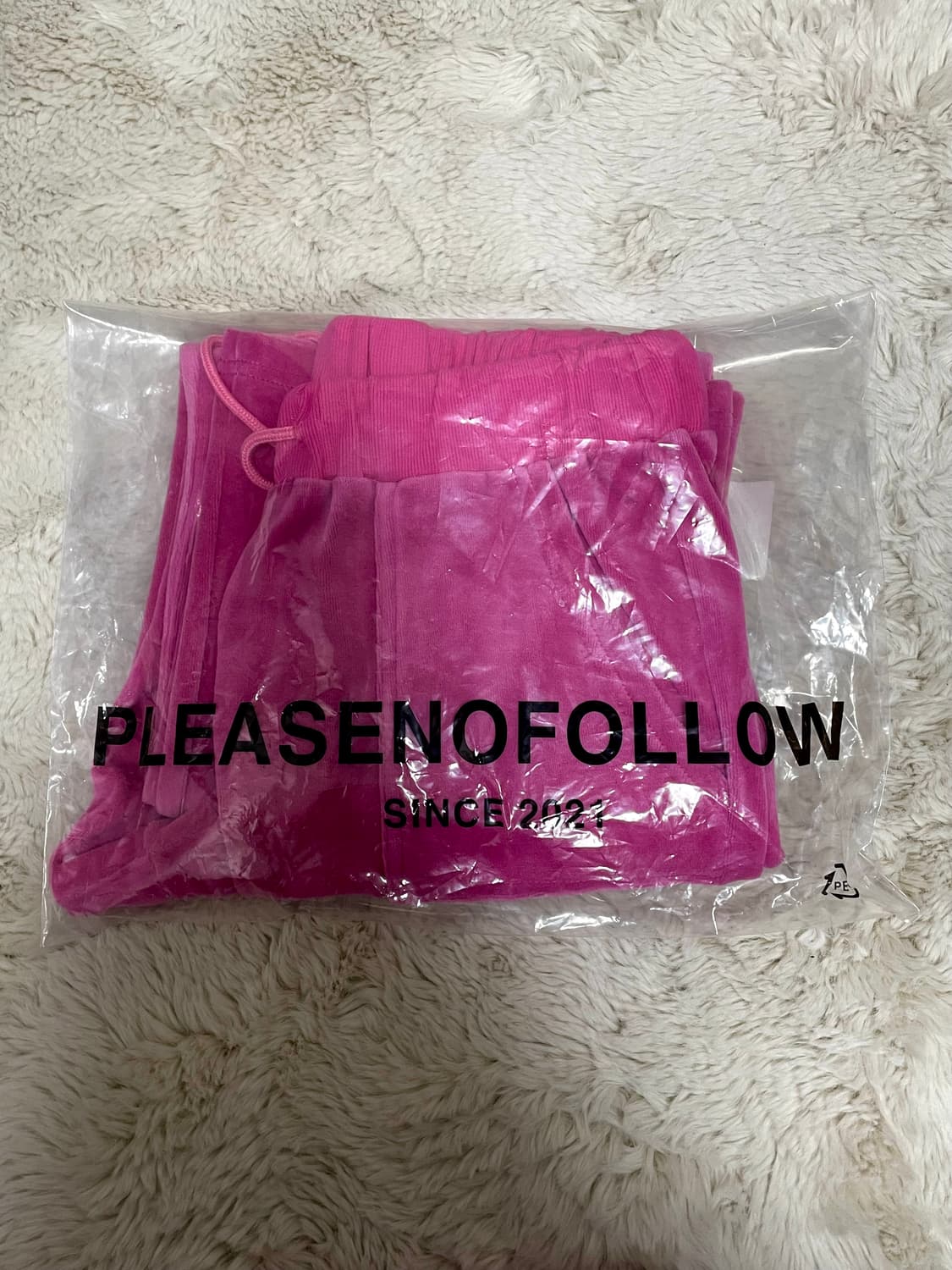 플리즈노팔로우(플노팔) 벨벳 트레이닝 세트 상품이미지6