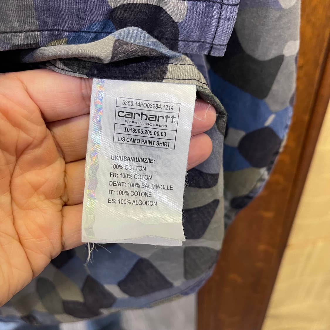 Carhartt wip camo 상품이미지4
