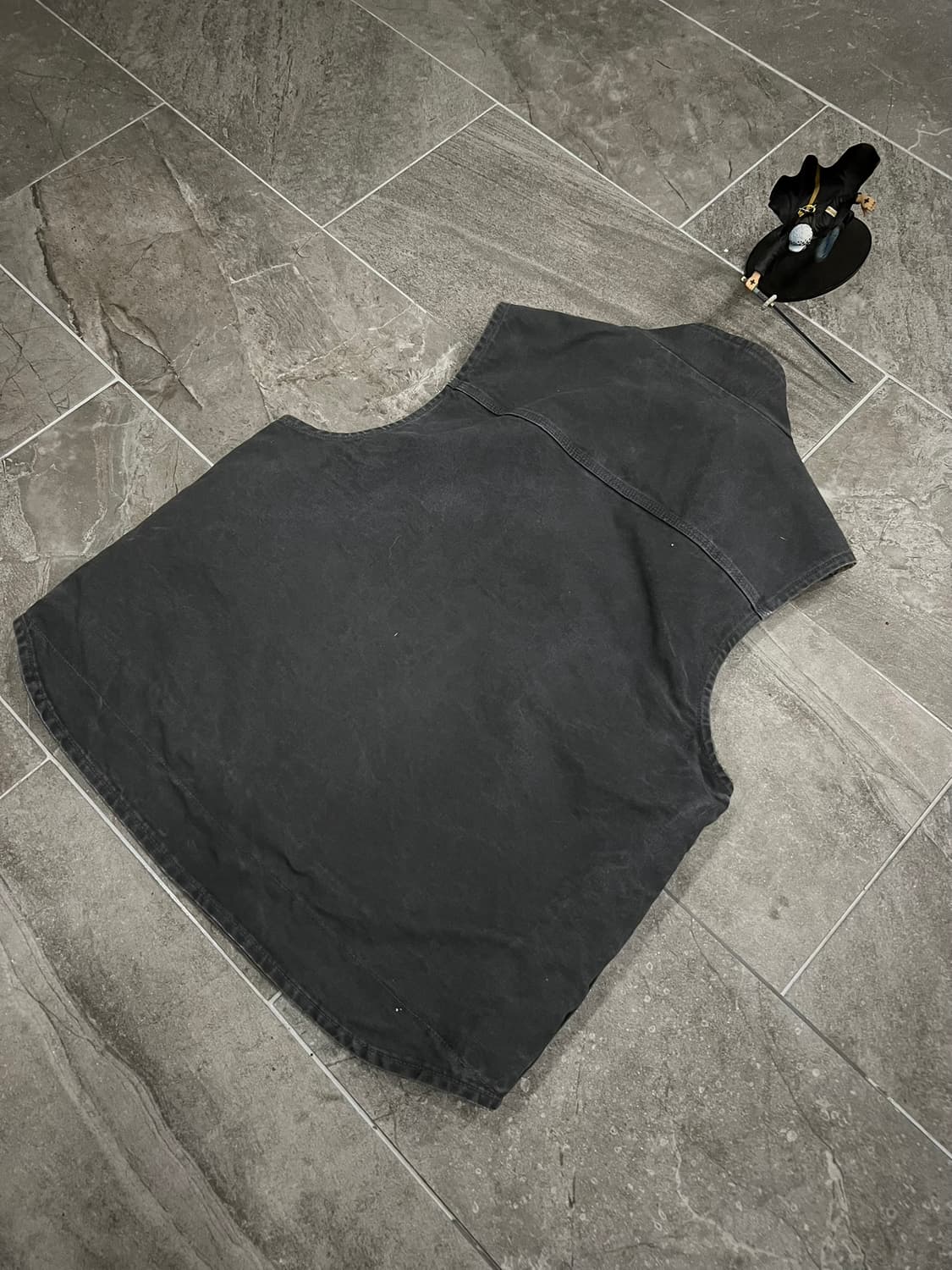 (XL)칼하트 셰르파 넥 조끼베스트 V33 GVL 그래블  상품이미지8