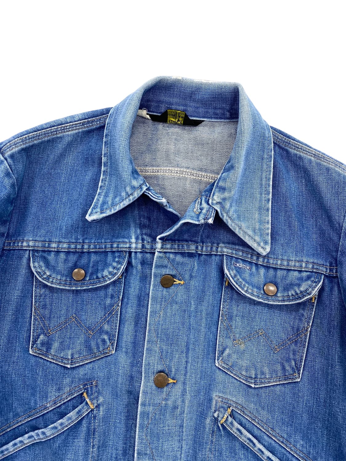 7-80's 랭글러 126MJ 데님 자켓 상품이미지3